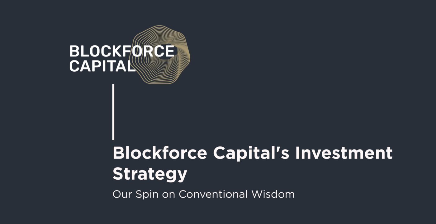 Blockforce investment strategy